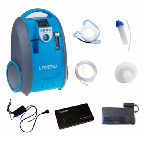 Φορητός συμπυκνωτής οξυγόνου LOVEGO LG101 + Μπαταρία